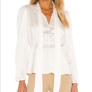 1. STATE Puff Sleeve Blouse